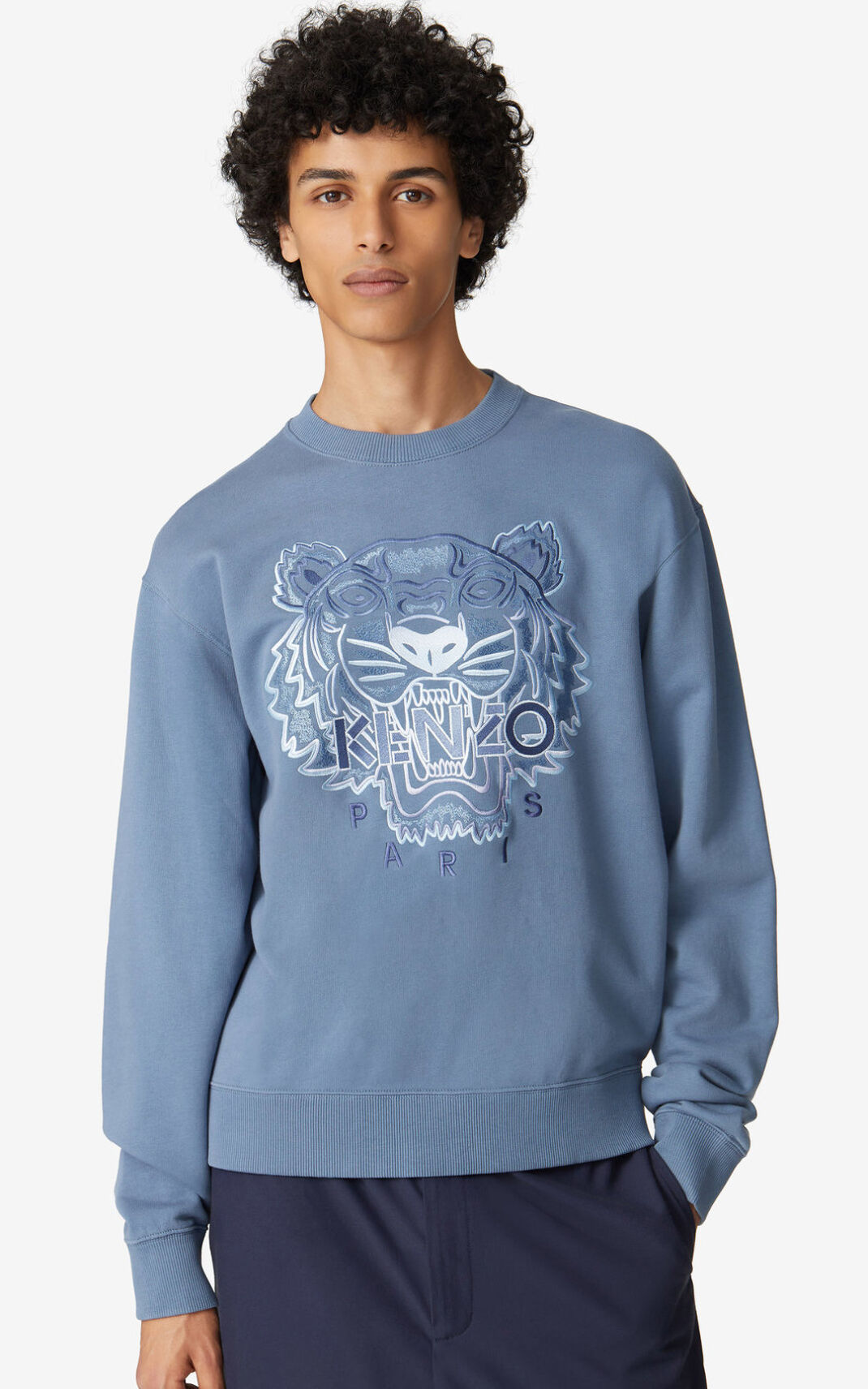 Sweat Kenzo Homme Tiger Bleu CJSDF-1758